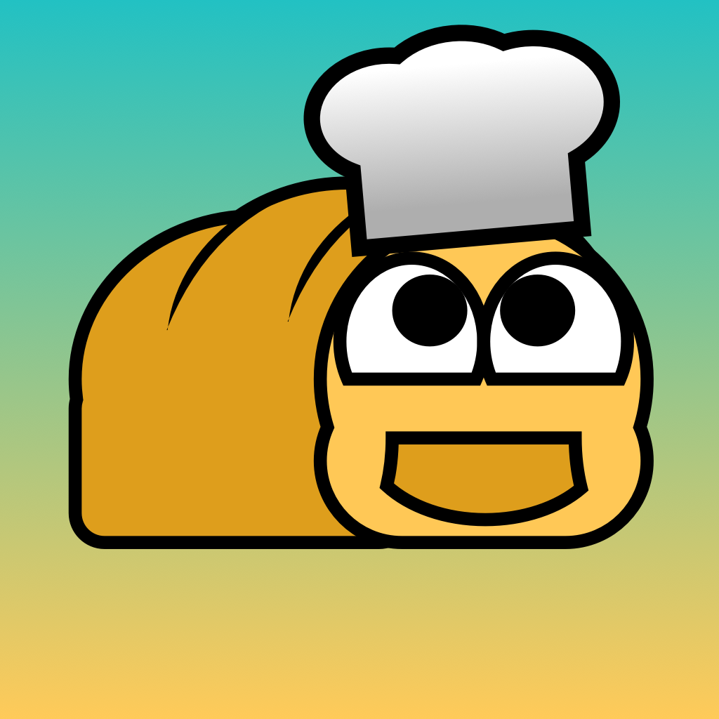 Image showing the comic bread illustration with a hat.